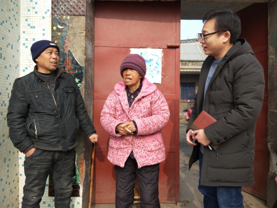 宝丰县张八桥镇老党员宋大芬的开心事